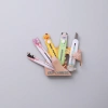 Colorful cartoon utility knives for students and safety pen sharpeners are available in multiple colors Application Scenario